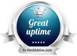 HostAdvice Great Uptime Award for BGOcloud