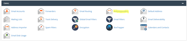 cPanel respond