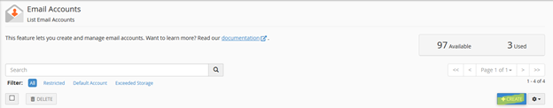 cPanel Email