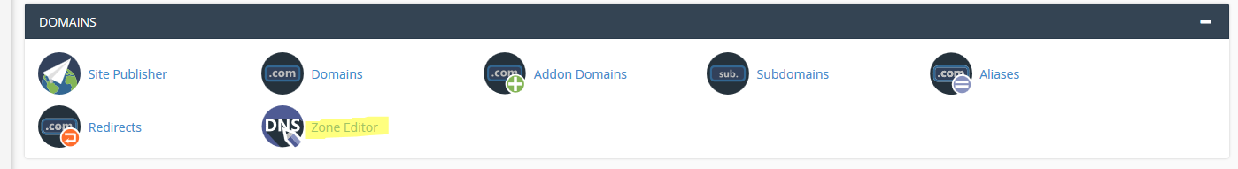 cPanel DNS